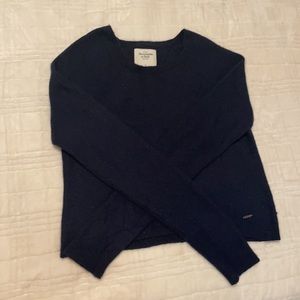 Navy Sweater Abercrombie & Fitch
